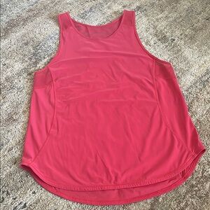 LULULEMON ATHLETICA Hot Pink Scoop Neck Performance Tank